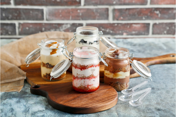 How to make cake in a jar desserts