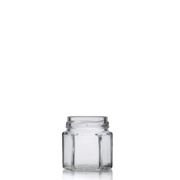 45ml Hexagonal Jar with Caps
