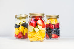 Preserving Freshness: Glass Kilner Jars and Mason Jars for Storing fruit