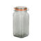 1.8 LITRE RIBBED KILNCLIP JAR ORANGESEAL