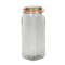 2.2 litre ribbed kilnclip jar orangeseal