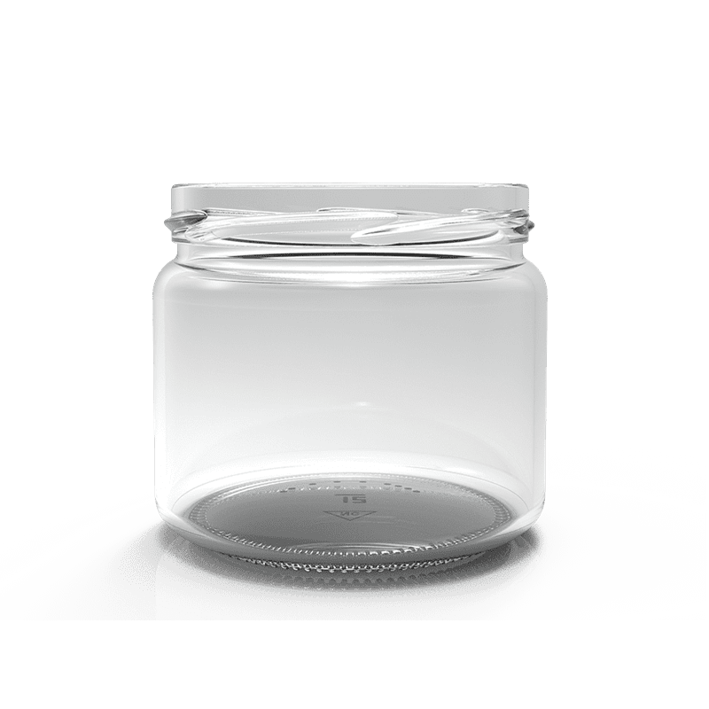 330ml Salsa Dip Jar with White Lids