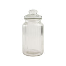 1.3L RIBBED KNOB-STOPPER JAR