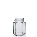 110ml Hexagonal Jar with Black Lids