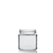 125ml Panel Jar with White Lids