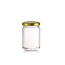 156ml Honey Jar with Silver Caps