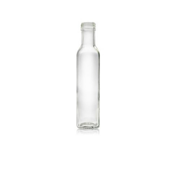 250ml Marasca Oil Bottle with Gold Oil Pourer Cap