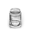 190ml Panel Jar with Silver Lids