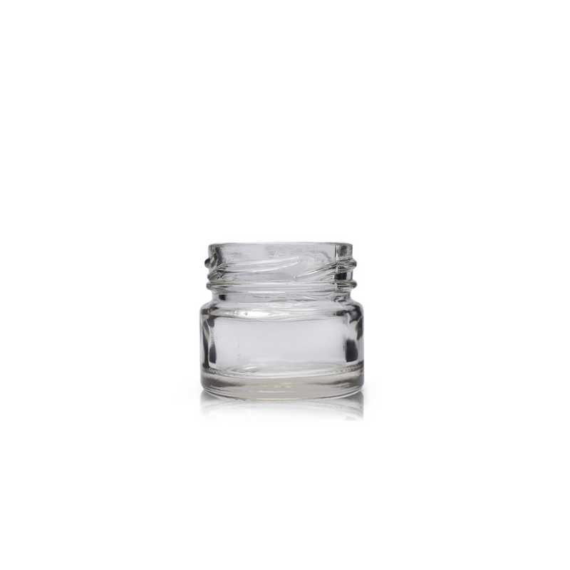 1oz Mini Jam Jar with Silver Lids