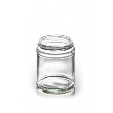 500ml Panel Jar with Silver Lids