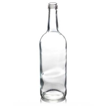 750ml Mountain Bottle with Green Lids