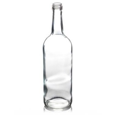 750ml Mountain Bottle with Gold Lids