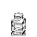 200ml Square Jar with Pale Gold Lids