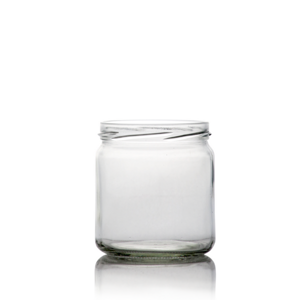 388ml Salsa Jar with White caps