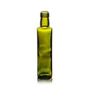 250ml Green Dorica Oil Bottle with Black Plastic EPE Lined Cap