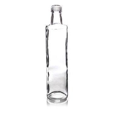 500ml Dorica Oil Bottle with Black Oil Pourer Cap