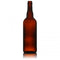 750ml Returnable Amber Beer Bottle with Red Crowns