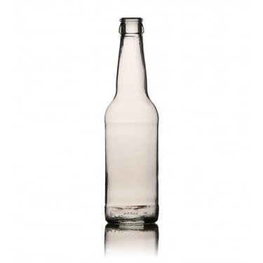 330ml Flint Beer Bottle with Red Crowns