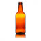 500ml AMC Amber Beer Bottle with Purple Caps