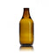 330ml Stubby Beer Bottle with Blue Crowns