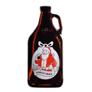 Christmas 64oz Amber Growler (1.89L)