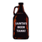 Christmas 64oz Amber Growler (1.89L)