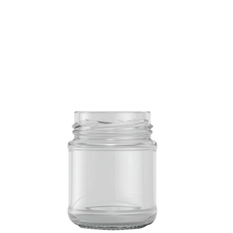 Panel Jar 4oz Panelled Glass Jar | Vintage-Style Jar for Condiments & Wedding ...